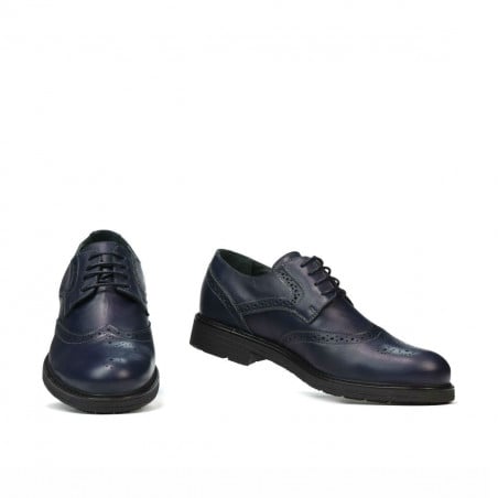 Elegante Herrenschuhe 894 Indigo