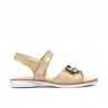Kleinkind-Sandalen 55c Lack Elfenbein
