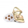 Kleinkind-Sandalen 55c Lack Elfenbein