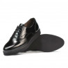 Damen Casual-Schuhe 664 Lack Schwarz