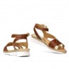 Damensandalen 5060 braun kombiniert