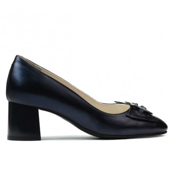 Elegante Damenschuhe 1274 Perlmutt-Indigo Elegante Damenschuhe 1274 Perlmutt-Indigo