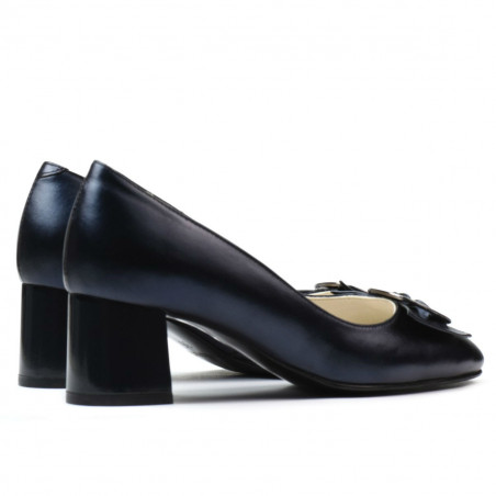 Elegante Damenschuhe 1274 Perlmutt-Indigo