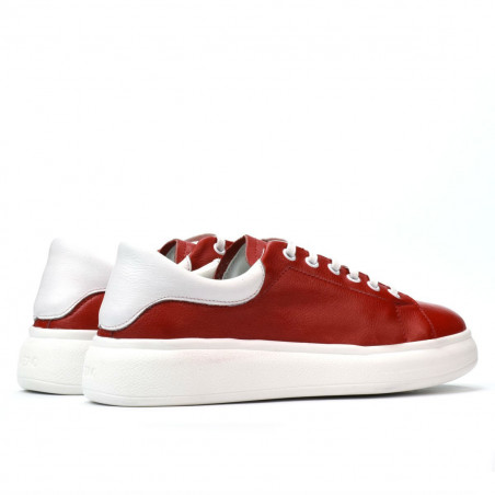 Damen-Sportschuhe 6008 Rot kombiniert