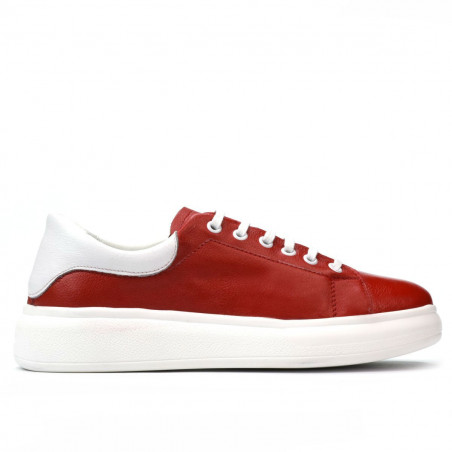 Damen-Sportschuhe 6008 Rot kombiniert