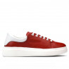 Damen-Sportschuhe 6008 Rot kombiniert