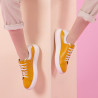 Damen Sportschuhe 6008 gelb kombiniert