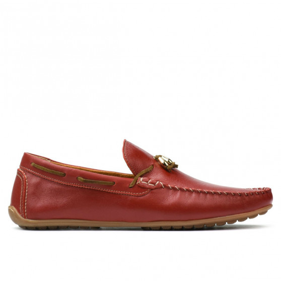 Herren Mokassins 863 rot Herren Mokassins 863 rot