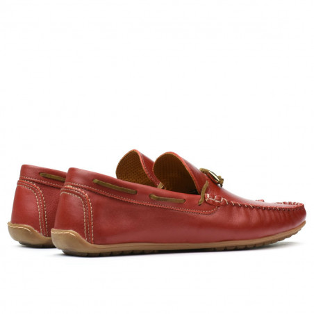 Herren Mokassins 863 rot