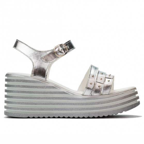 Damen Sandalen 5064 Silber Damen Sandalen 5064 Silber