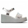 Damen Sandalen 5064 Silber