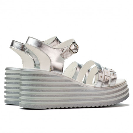 Damen Sandalen 5064 Silber