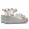 Damen Sandalen 5064 Silber
