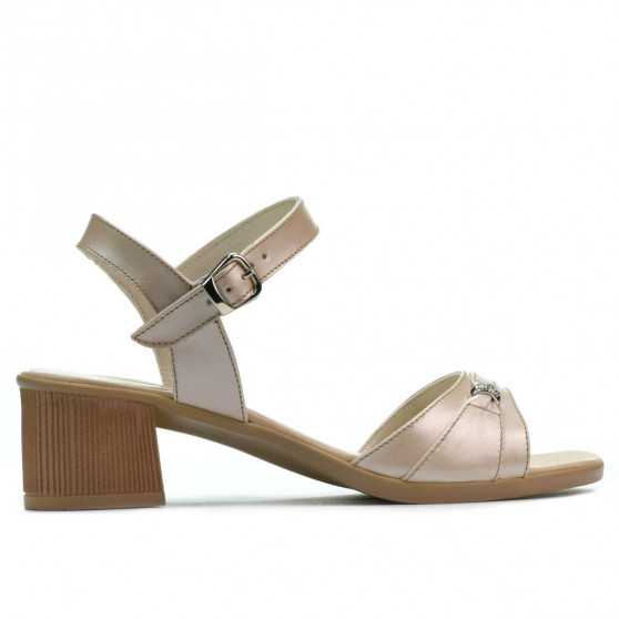 Damen-Sandalen 5066 beige Perlmutt Damen-Sandalen 5066 beige Perlmutt
