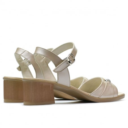 Damen-Sandalen 5066 beige Perlmutt