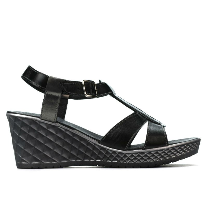Damensandalen 5065 schwarz kombiniert