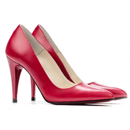 Damen elegante Schuhe 1246 rot