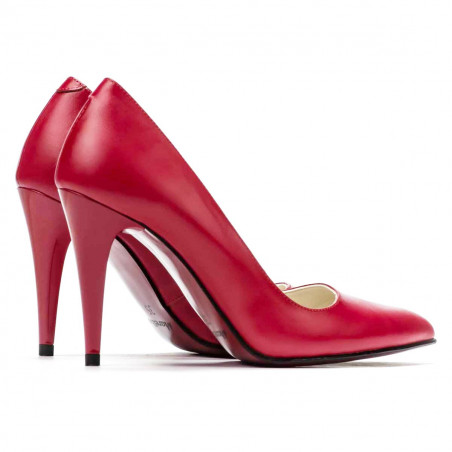 Damen elegante Schuhe 1246 rot