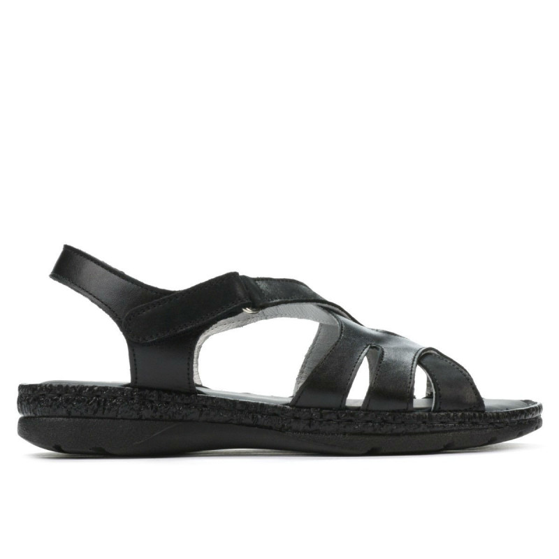 Damensandalen 5062 schwarz kombiniert