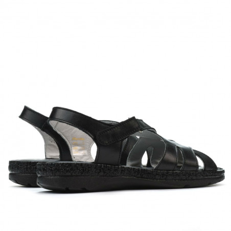 Damensandalen 5062 schwarz kombiniert