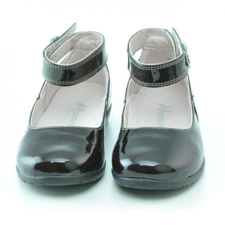 Kleinkinderschuhe 17c Lack Kaffee
