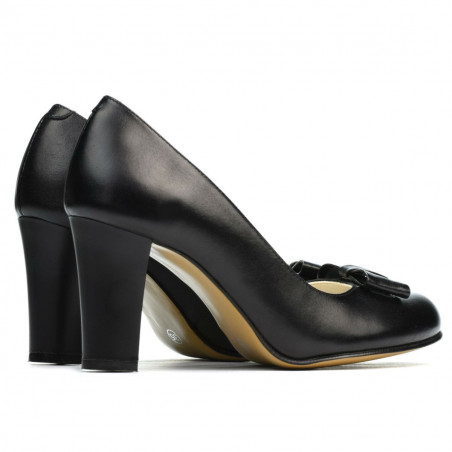 Elegante Damenschuhe 1245 schwarz