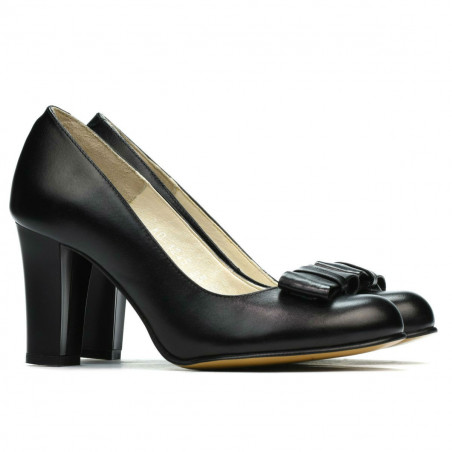 Elegante Damenschuhe 1245 schwarz