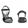 Damen-Sandalen 5066 Schwarz Perlmutt
