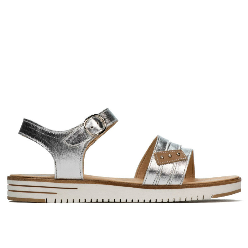 Damensandalen 5067 silber