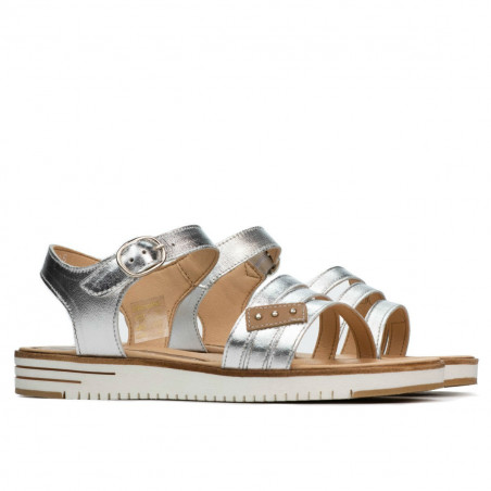 Damensandalen 5067 silber