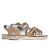 Damensandalen 5067 silber