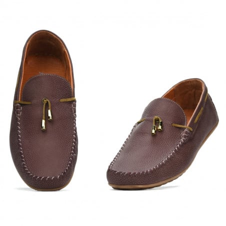 Herren Mokassins 863 g bordeaux