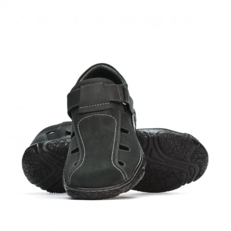 Herrensandalen 899 Tuxon Schwarz