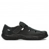 Herrensandalen 899 Tuxon Schwarz
