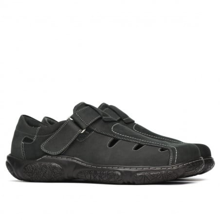 Herrensandalen 899 Tuxon Schwarz
