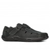 Herrensandalen 899 Tuxon Schwarz