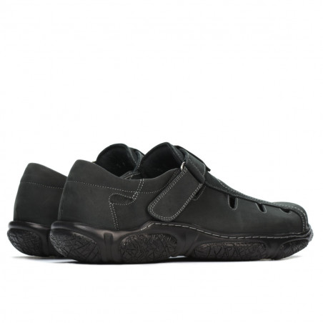 Herrensandalen 899 Tuxon Schwarz