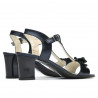 Damensandalen 1257 Indigo Perlmutt