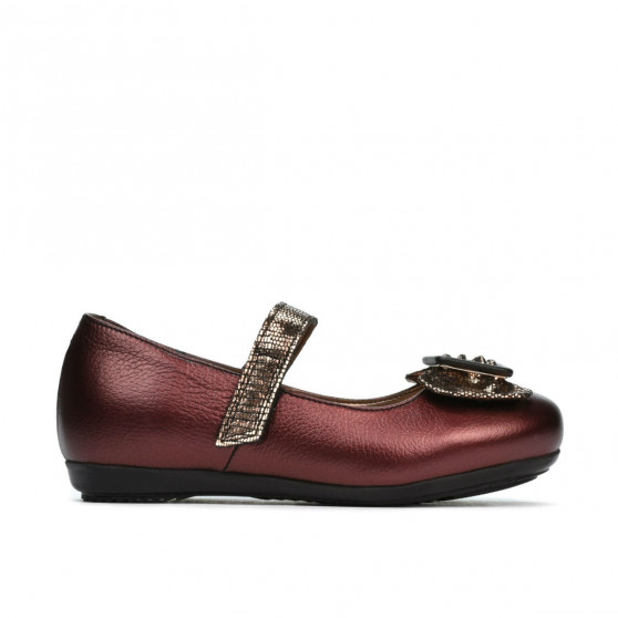 Kleinkinderschuhe 67c bordeaux perlmut kombiniert Kleinkinderschuhe 67c bordeaux perlmut kombiniert