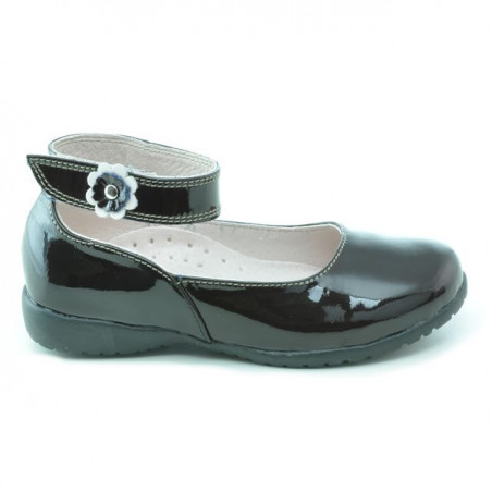 Kleinkinderschuhe 17c Lack Kaffee