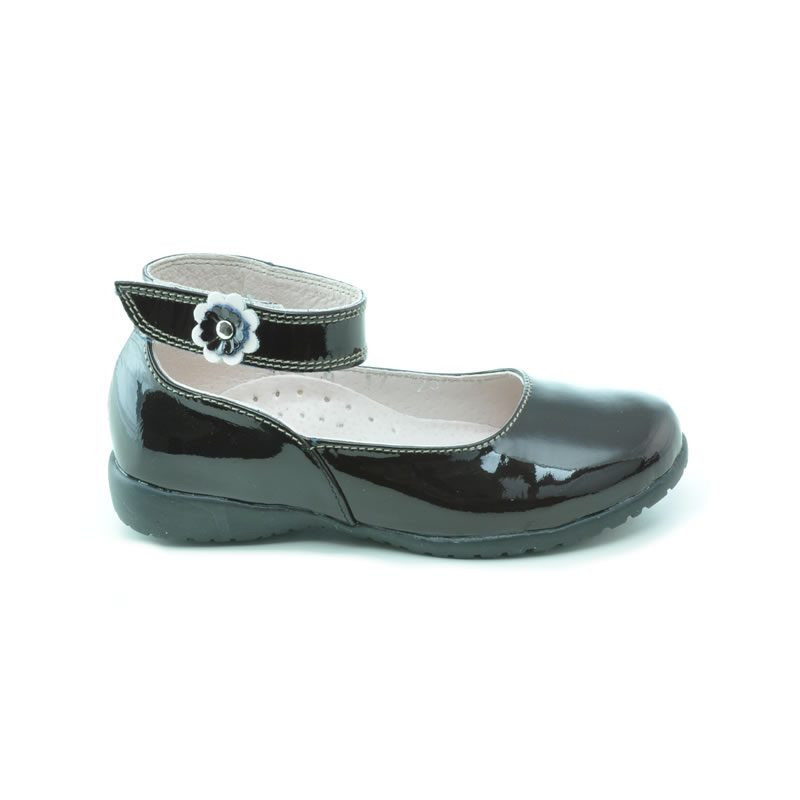 Kleinkinderschuhe 17c Lack Kaffee