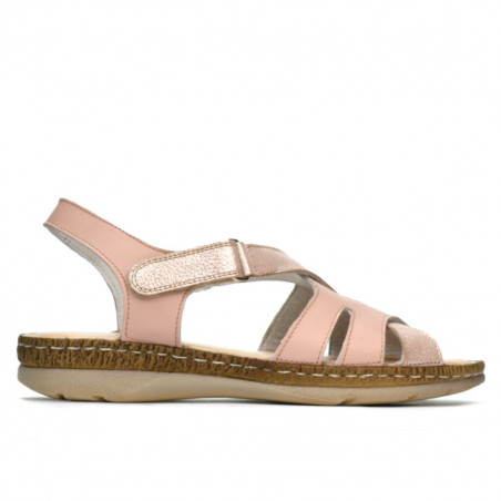 Damen-Sandalen 5062 Puder kombiniert