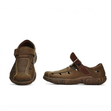 Herrensandalen 899 Tuxon Braun