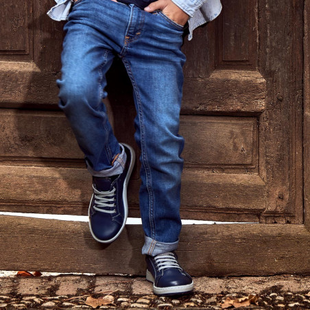 Kinderschuhe 167 indigo