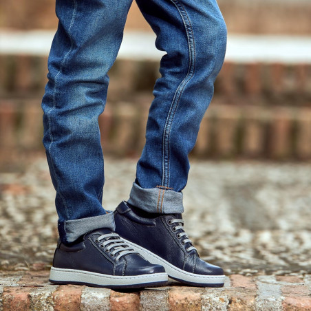 Kinderschuhe 167 indigo