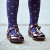 Kleinkinder Schuhe 63c Lackweinrot lifestyle