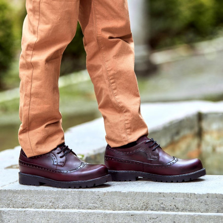 Kinderschuhe 163 in Bordeaux