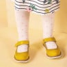 Kinderschuhe 153 gelb kombiniert