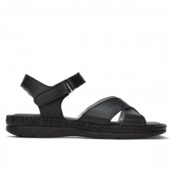Damensandalen 5063 schwarz