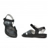 Damensandalen 5063 schwarz